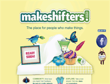 Tablet Screenshot of makeshifters.com